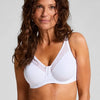 Hunkemöller Dames Lingerie Niet-voorgevormde minimizer beugel bh Nina - Wit - maat F90