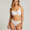 Hunkemöller Dames Lingerie Niet-voorgevormde minimizer beugel bh Nina - Wit - maat F90
