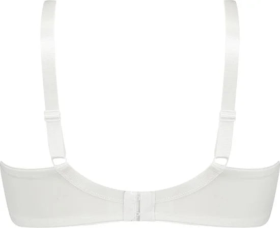 Hunkemöller Dames Lingerie Niet-voorgevormde minimizer beugel bh Nina - Wit - maat F90