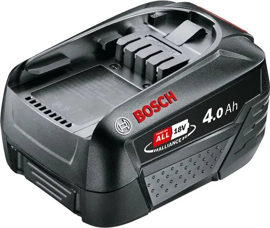 Bosch Lithium-Ion accu / batterij - 18 Volt - 4,0 Ah - Cordless family concept - exclusief oplader