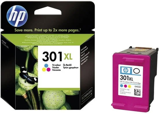HP 301XL - Inktcartridge - Hoge Capaciteit - Kleur