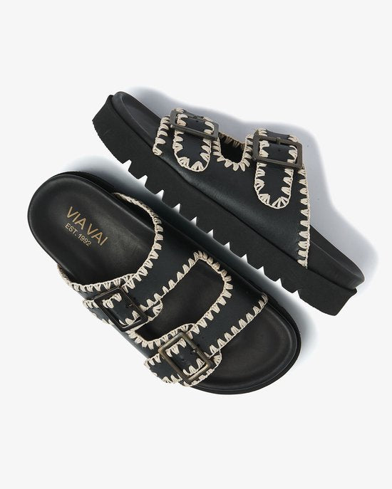 VIA VAI Rae Taara Slippers dames - Maat 39