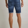 State of Art - Denim Shorts Donkerblauw - Heren - Maat 42 - Regular-fit