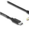 DeLOCK 85665 electriciteitssnoer Zwart 1,5 m USB C DC