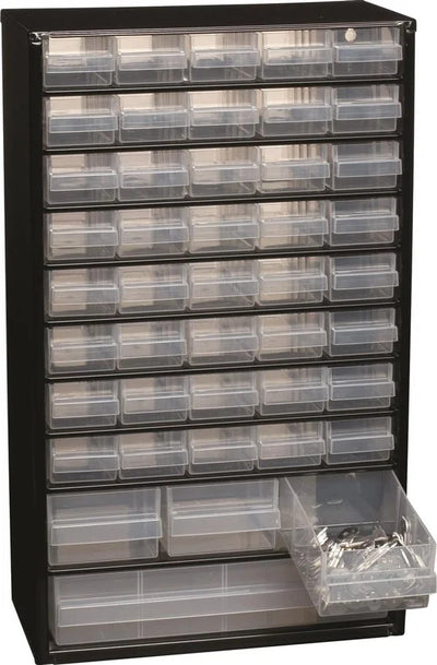 Raaco - Metalen ladekast - Met 44 laden - Incl. 10 tussenschotten