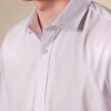 BRASJAS wit overhemd heren - Regular fit - Maat M