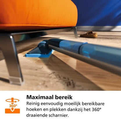 Philips OneUp Elektrische Dweil 5000 series XV5113/01 - Dweilsysteem - Vloerreiniger - Vuil water opzuigen - 2 standen - 70min dweilen - Geen emmer n