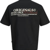 JACK&JONES JUNIOR JORISLINGTON TYPE TEE SS CREW N. SN JNR Jongens T-shirt - Black