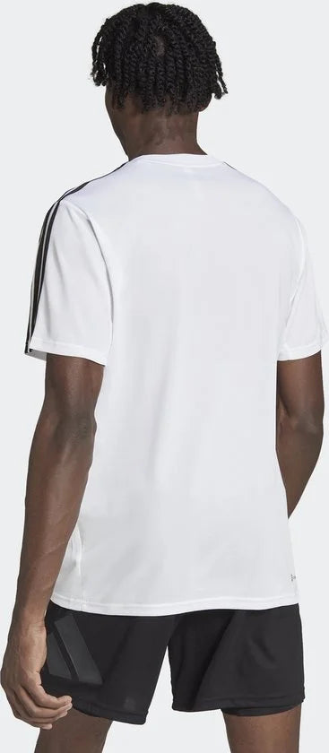 adidas Performance Train Essentials 3-Stripes Training T-Shirt - Heren - Wit- XL