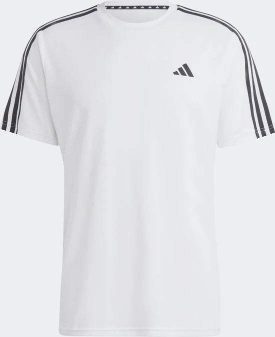 adidas Performance Train Essentials 3-Stripes Training T-Shirt - Heren - Wit- XL
