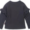 Dirkje - Baby t-shirt ls - Dark brown - Vrouwen - Maat 62