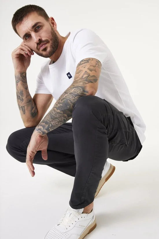 GARCIA Z1164 Heren Slim Fit Broek Grijs