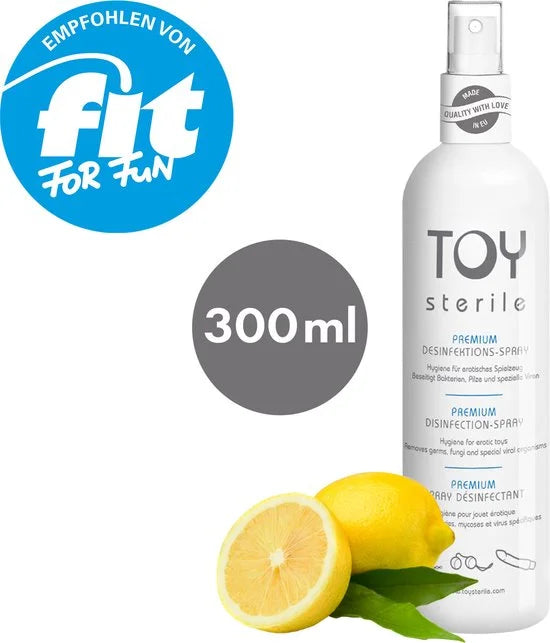 TOY steriele hygiënische desinfectiespray voor seksspeeltjes | ook voor siliconen | 300 ml