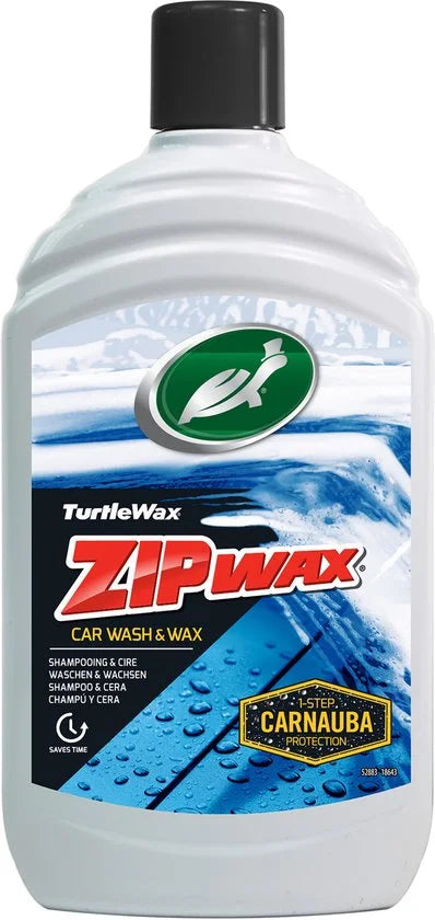 Turtle Wax 52883 Zip Wax Shampoo 500ml