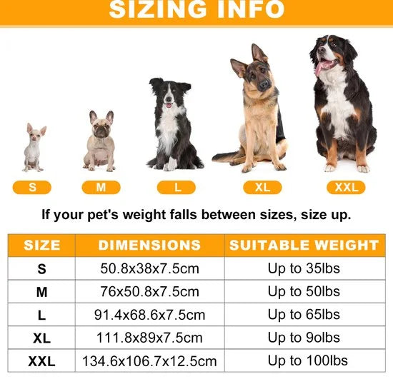 Meritosh Luxe Orthopedisch Hondenkussen - Hondenmand - M - 76 x 51 cm