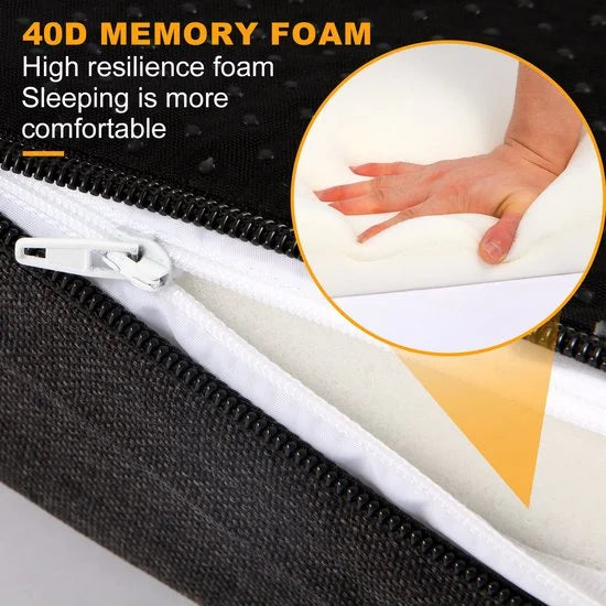 Meritosh Luxe Orthopedisch Hondenkussen - Hondenmand - M - 76 x 51 cm