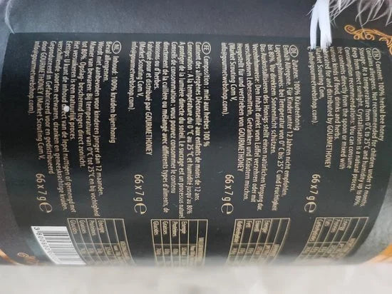 55 X HONEY SPOONS IN LUXE GIFT CYLINDER