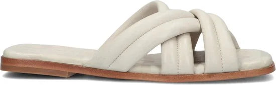 Shabbies 170020249 Slippers - Dames - Wit - Maat 38