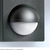 Steinel 180-2 LED PIR Bewegingsmelder/Sensor - Opbouw - Waterdicht IP54 - Zwart