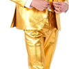 OppoSuits TEEN BOYS Groovy Gold - Tiener Verkleedpak - Gouden Pak - Gouden Kostuum - Carnavalskleding - Maat EU 134/140