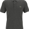 Lacoste Slim Fit polo - donkergrijs melange