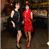 Boland - Hoofdband Flapper rood Rood - Één maat - Volwassenen - Vrouwen - 20's - Roaring Twenties