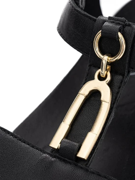 Ara - 1233515 - Sandalen met hakDames Sandalen - Kleur: Zwart - Maat: 39