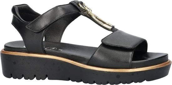 Ara - 1233515 - Sandalen met hakDames Sandalen - Kleur: Zwart - Maat: 39