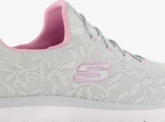 Skechers Summits Good Taste dames sneakers grijs - Maat 41 - Extra comfort - Memory Foam