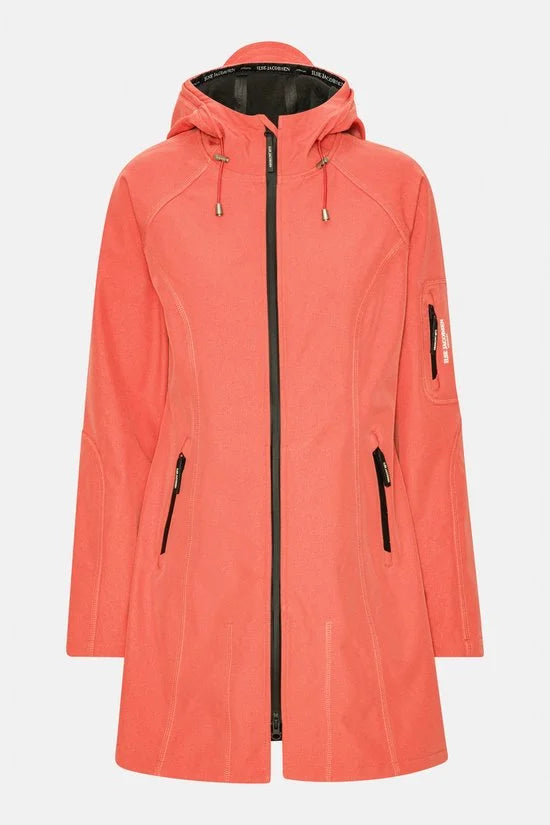 Softshell regenjas RAIN37 - 391 Spiced Coral