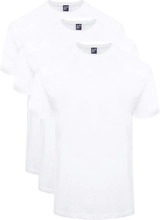 Alan Red - T-Shirt Virginia (3pack) - L - Regular-fit