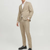JACK & JONES Solaris Trouser regular fit - heren pantalon - beige