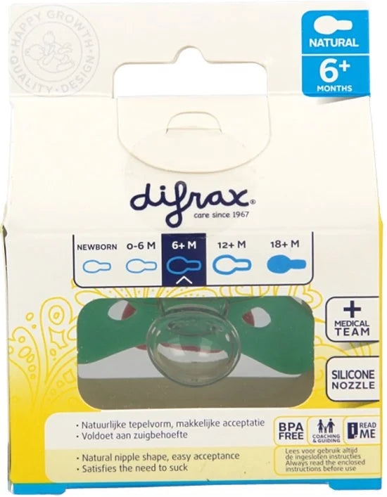 Difrax Fopspeen Combi - 6+ Maanden - Ring
