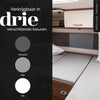 Travel Textiles Jersey Hoeslakens - Hoeslaken - Voor Caravans en Campers - Lengtebedden - Premium Lakens - Reisbenodigdheden - 100% Katoen - 3 Stuks