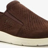 ECCO Irving leren heren instappers - Bruin - Maat 47 - Uitneembare zool