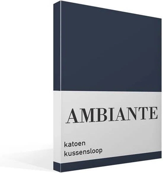 Ambiante Kussensloop - 60x70 cm - Dark Blue