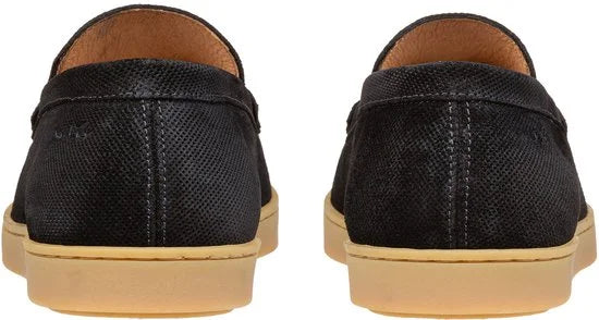 VANLIER Zand Beige Suède Lugano Loafer Heren 45