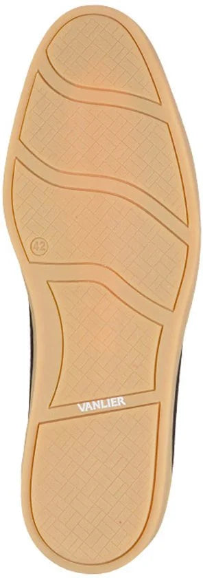 VANLIER Zand Beige Suède Lugano Loafer Heren 45