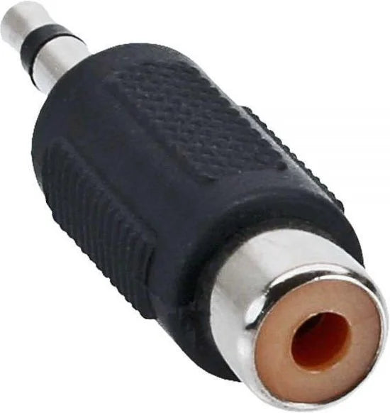 3,5mm Jack mono (m) - Tulp mono (v) adapter