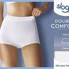 sloggi Double Comfort Dames Short Comfort slip - Wit - Maat 44
