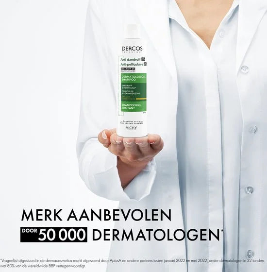 Vichy Dercos Technique Anti-Roos DS Shampoo - Droog Haar - Seleniumdisulfide en Salicylzuur - 200ml