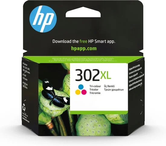 HP 302XL - Inktcartridge - Origineel - Hoge Capaciteit - Kleur