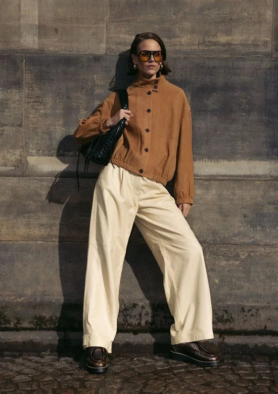 Sacha - Dames - Bruine leren veterschoenen - Maat 38