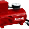 Einhell Auto Compressor CC-AC 12V - Voeding: 12 V - Max. 18 bar - Extra lange aansluitkabel 2,9 m - Incl. 3 adapters voor fiets, bal etc.