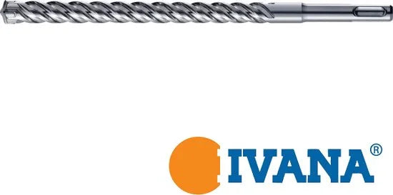 Ivana Hamerboor Sds-Plus Cross 6.0x 100/165mm - 10 Stuks