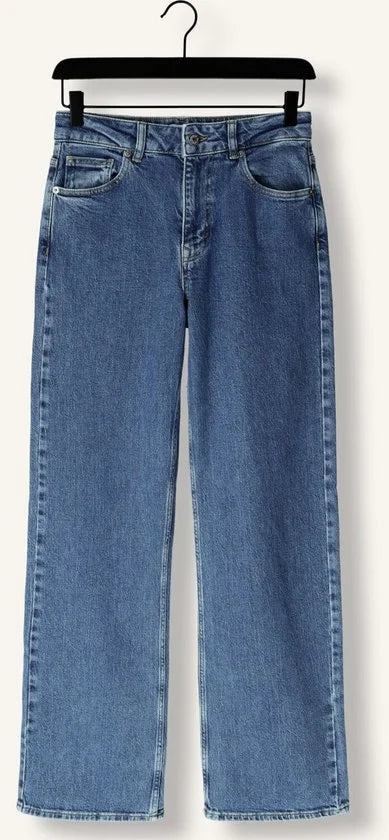 SELECTED WOMEN Slfwide Bea-kori Mw Jeans Jeans Dames - Broek - Blauw - Maat 32/32