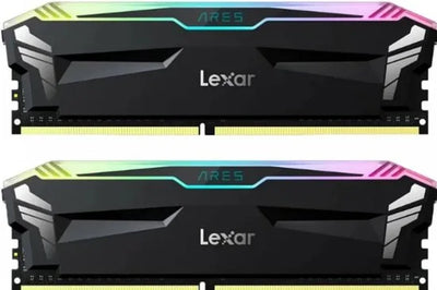 Lexar Ares RGB LD5BU016G-R6000GDLA - Geheugen - DDR5 - 32 GB: 2 x 16 GB - 288-PIN - 6000 MHz / PC5-48000 - CL30 - 1.4V - RGB
