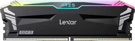 Lexar Ares RGB LD5BU016G-R6000GDLA - Geheugen - DDR5 - 32 GB: 2 x 16 GB - 288-PIN - 6000 MHz / PC5-48000 - CL30 - 1.4V - RGB