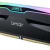 Lexar Ares RGB LD5BU016G-R6000GDLA - Geheugen - DDR5 - 32 GB: 2 x 16 GB - 288-PIN - 6000 MHz / PC5-48000 - CL30 - 1.4V - RGB