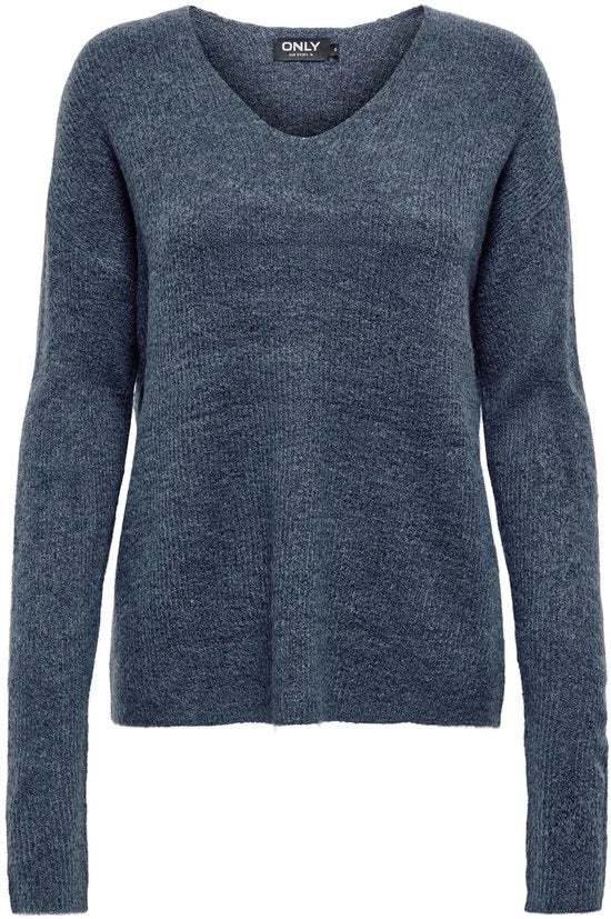 ONLY - ONLCAMILLA V-NECK L/S PULLOVER KNT NOOS - Dames - Gebreide truien
